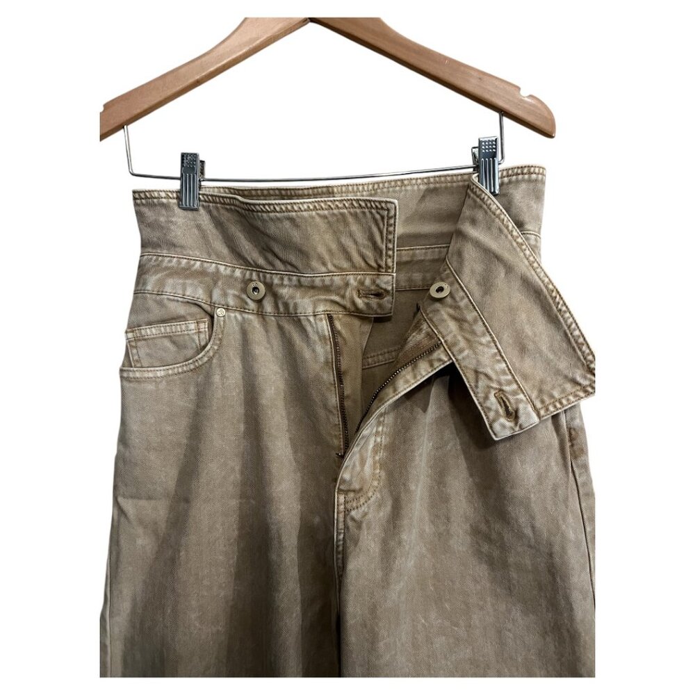 Scotch & Soda Women's High Waist Jeans | Brown Washed | Size 26 | Relaxed Fit - Picture 5 of 12